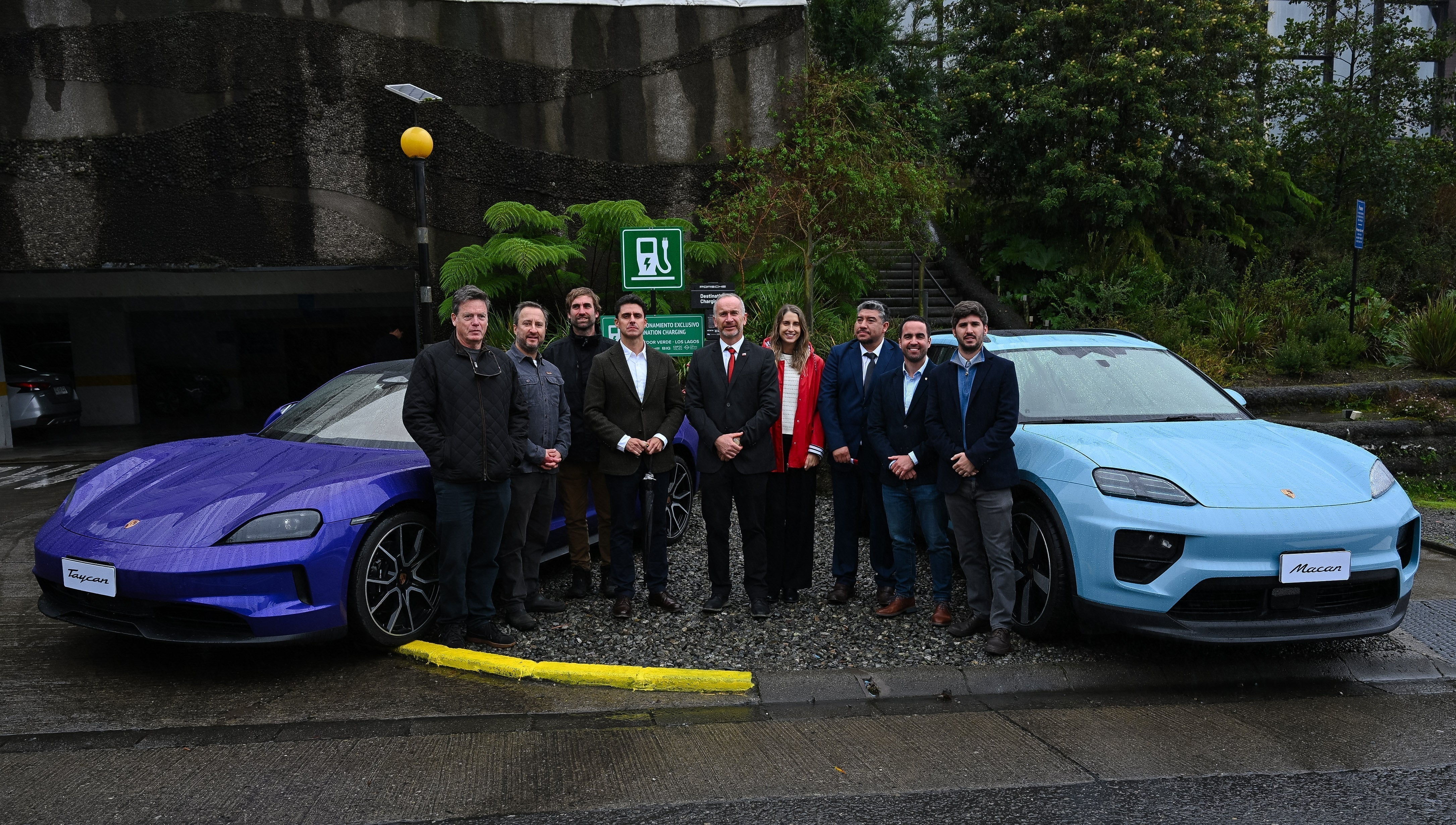 Porsche en Chile inaugura un nuevo Corredor Verde en el sur del país