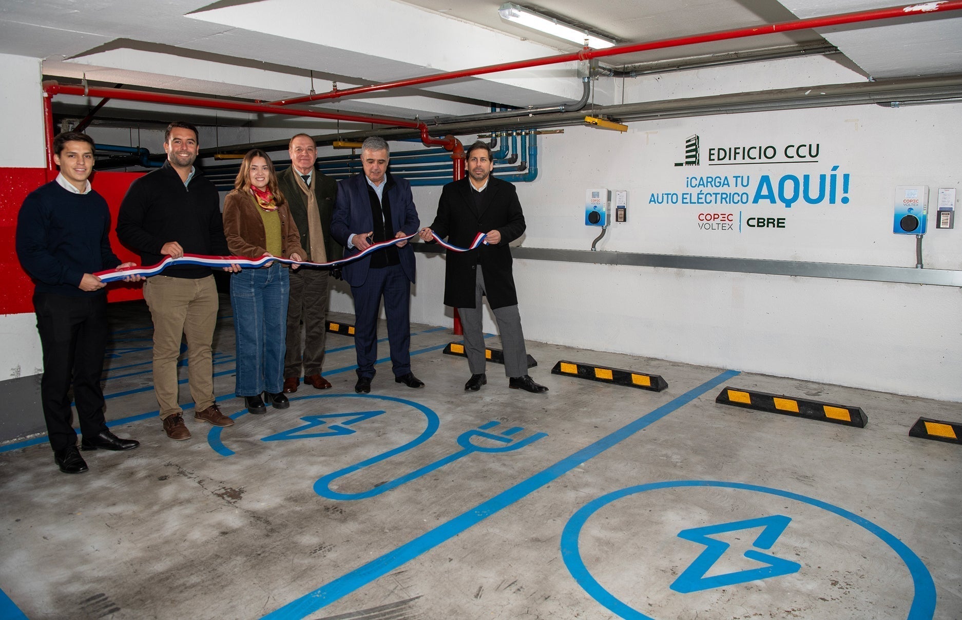 Copec Voltex, CBRE y Edificio CCU impulsan la electromovilidad en oficinas corporativas