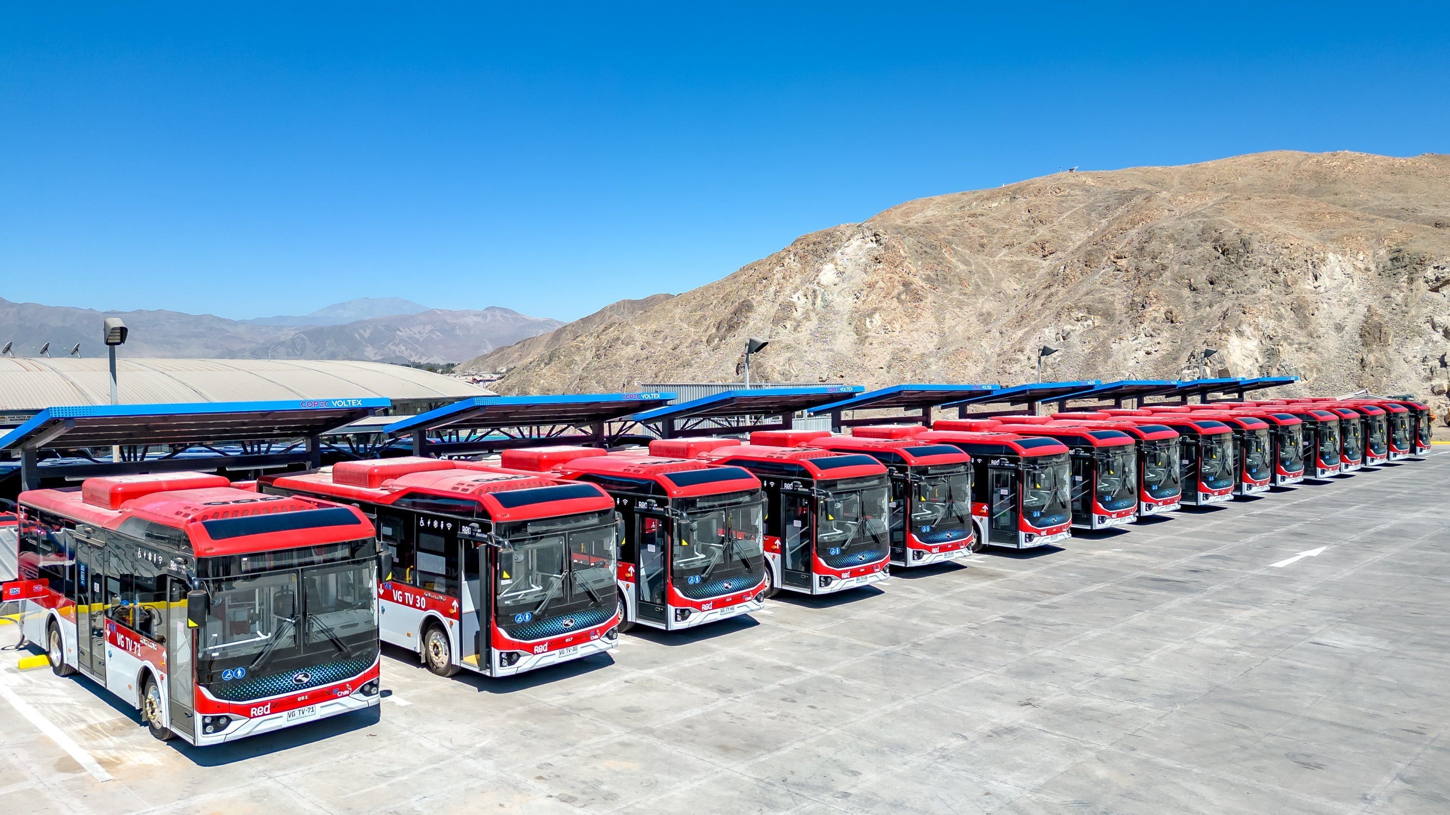 Copec energizará electroterminal que posicionará a Copiapó como la primera ciudad en Sudamérica en contar con transporte público 100% eléctrico